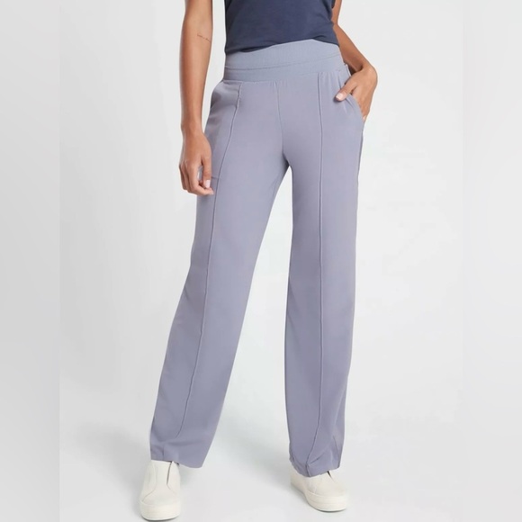 Athleta Nolita Wide Leg Pant in “Tempest Violet” S/657665-03 V/305514 SIZE 18 - Picture 1 of 12